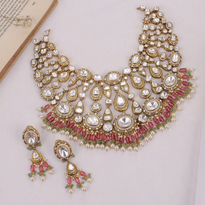 Charvika Short Necklace Set
