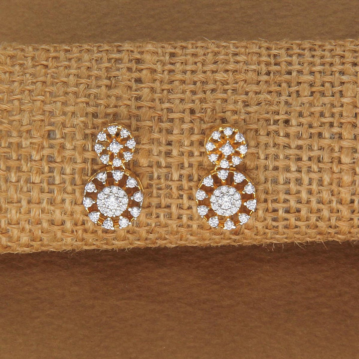 Glittering Avikam Short Necklace Set