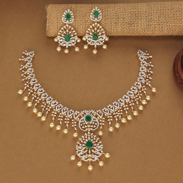 Dhishya Avikam Short Necklace Set