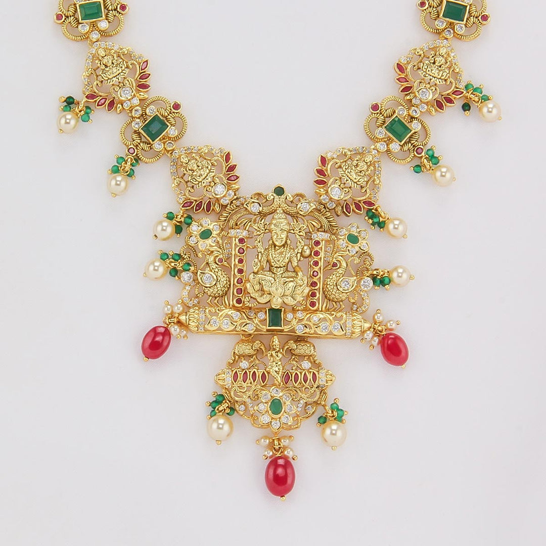 Keshitha Pakshi Short Necklace