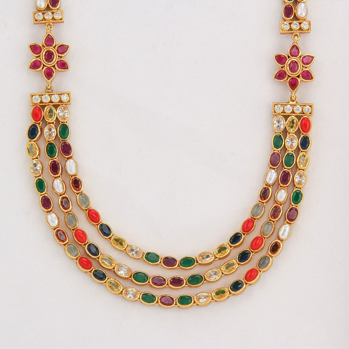 Rohitha Reversible Stone Necklace