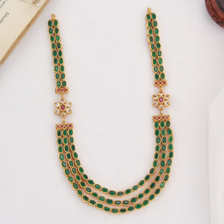 Rohitha Reversible Stone Necklace