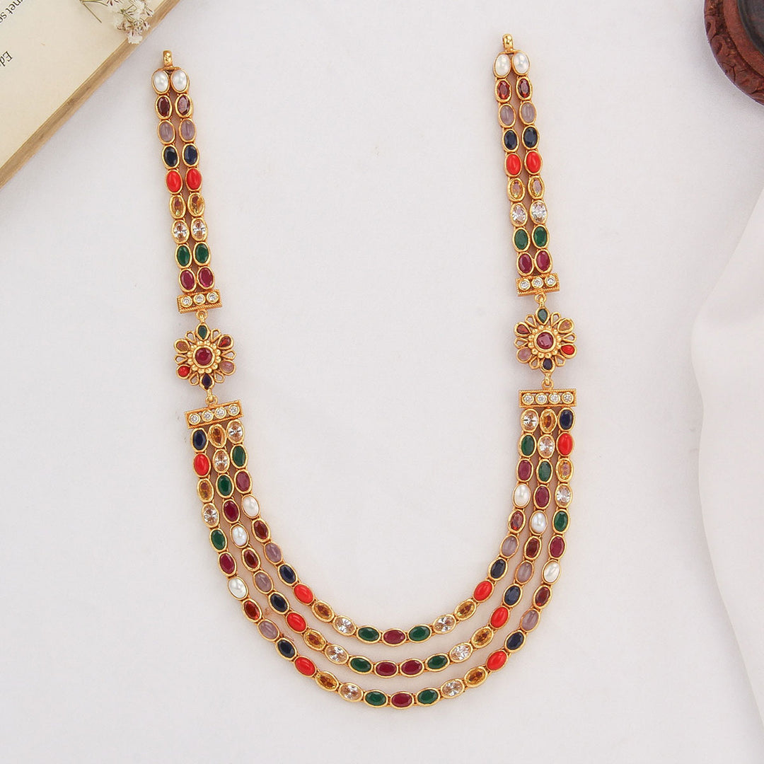 Radiant Reversible Stone Necklace
