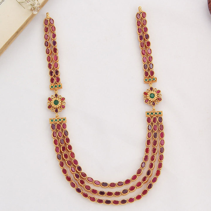 Radiant Reversible Stone Necklace