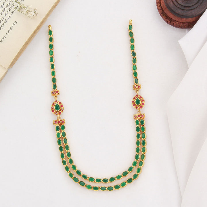 Jeshnitha Reversible Stone Necklace