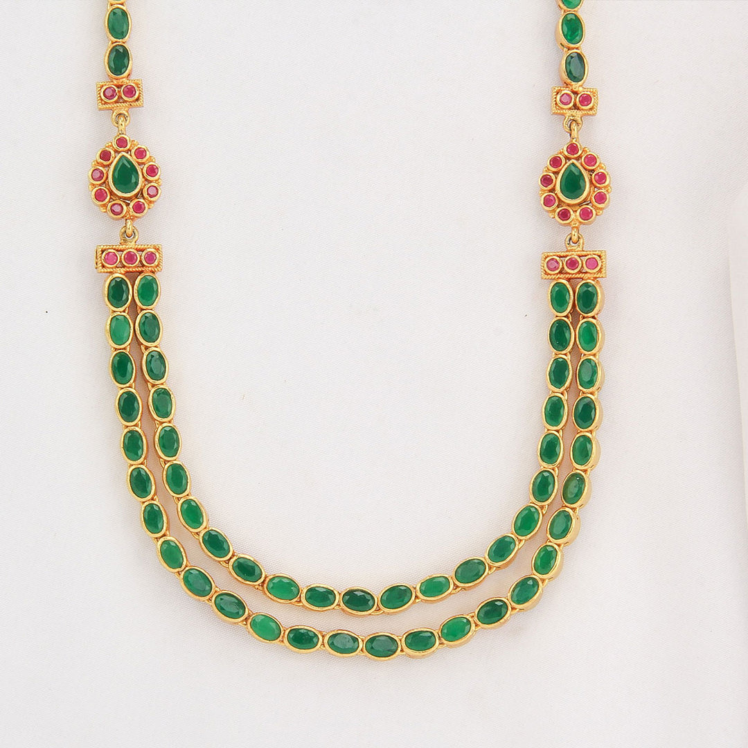 Jeshnitha Reversible Stone Necklace