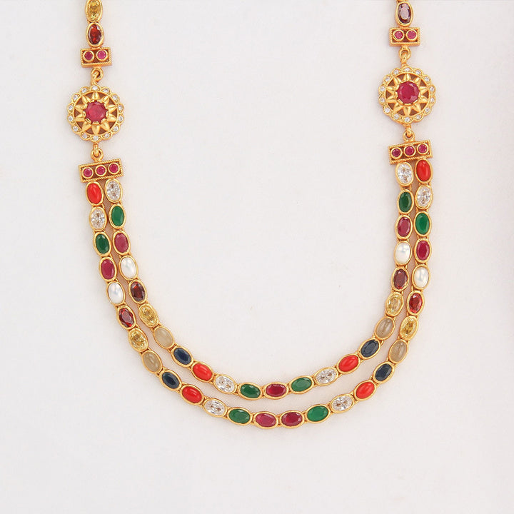 Shivya Stone Short Necklace