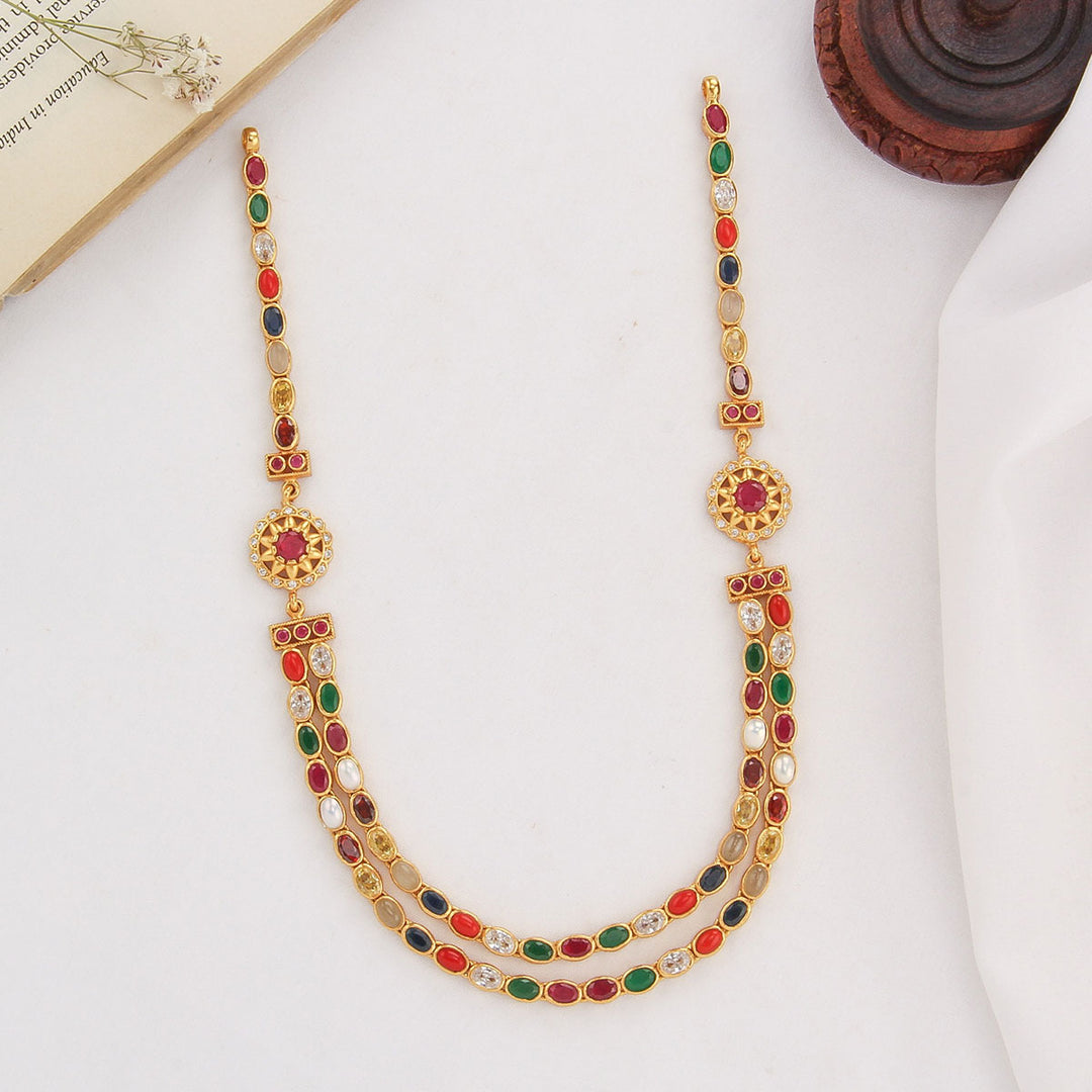 Shivya Stone Short Necklace