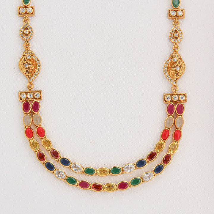 Nivika Stone Short Necklace
