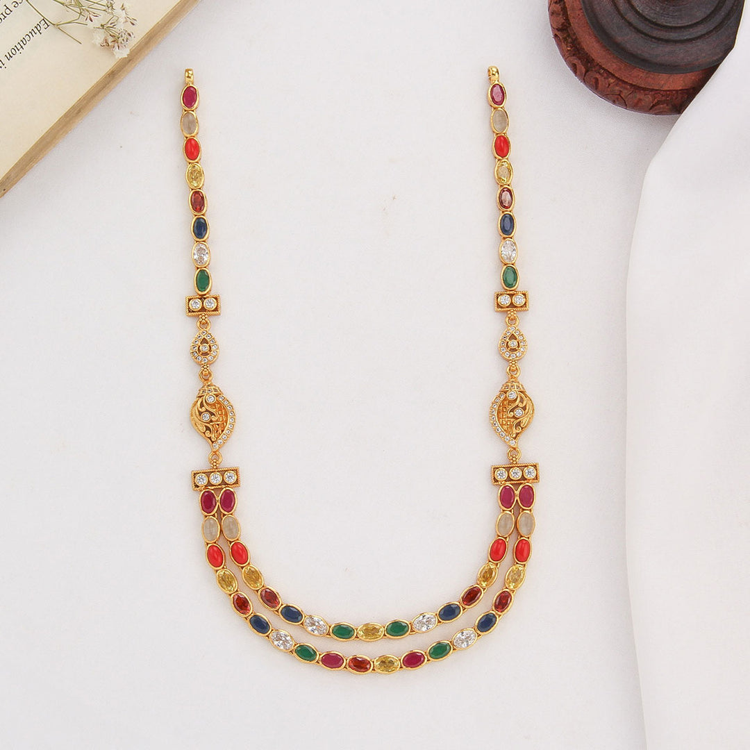 Nivika Stone Short Necklace