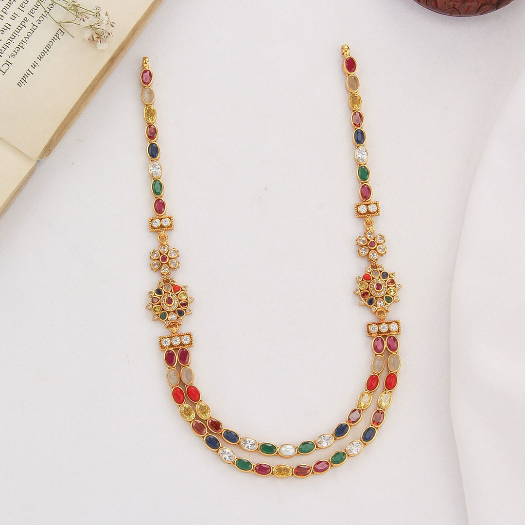 Yamini Stone Short Necklace