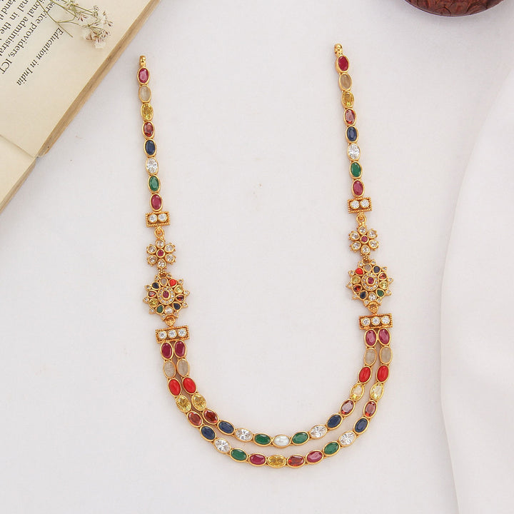 Yamini Stone Short Necklace