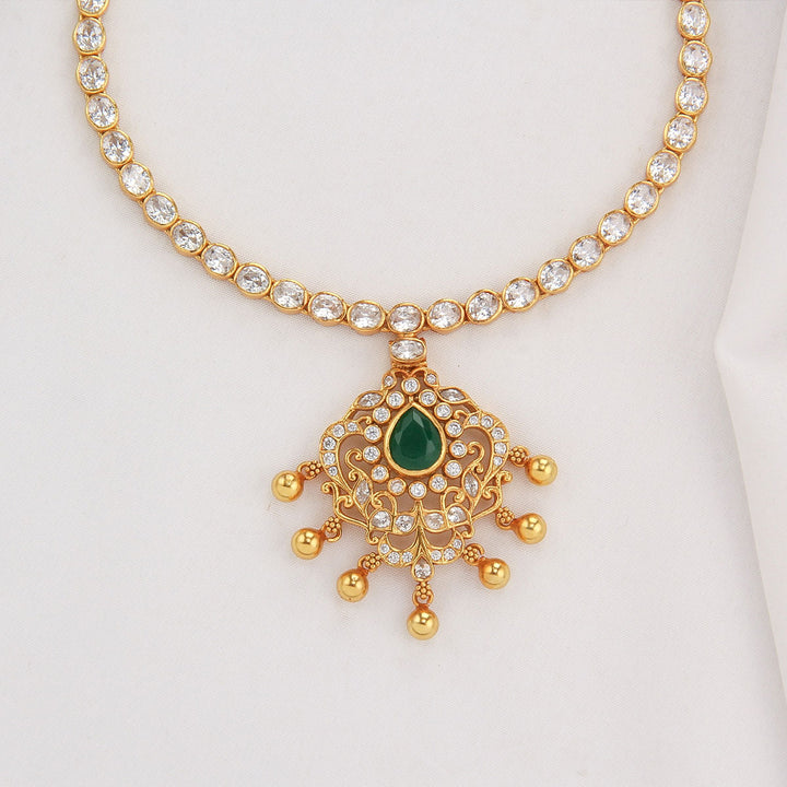 Masvika Stone Short Necklace