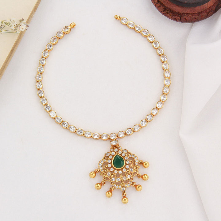 Masvika Stone Short Necklace