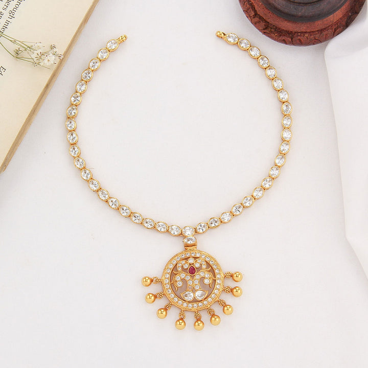 Aakshitha Stone Short Necklace