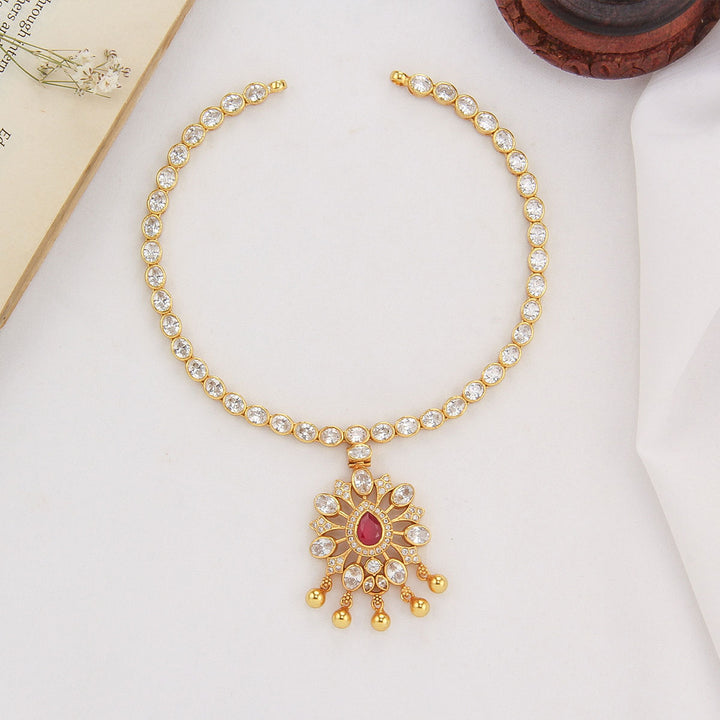 Rehma Stone Short Necklace