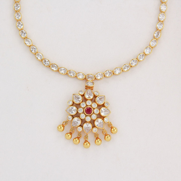 Anura Stone Short Necklace