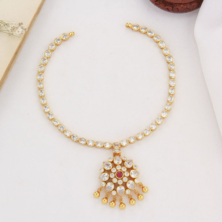 Anura Stone Short Necklace
