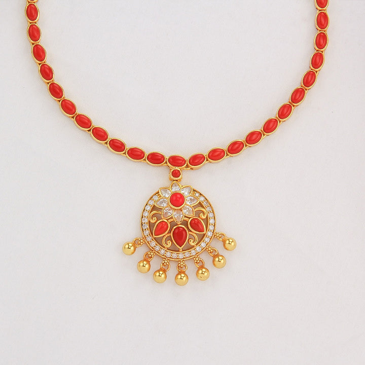 Aarvinkha Stone Short Necklace