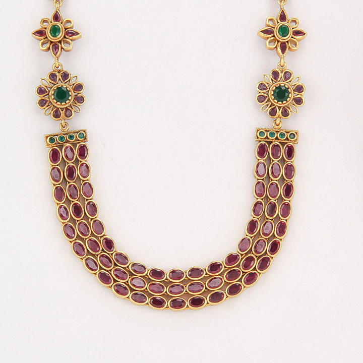 Dharuka Reversible Stone Necklace