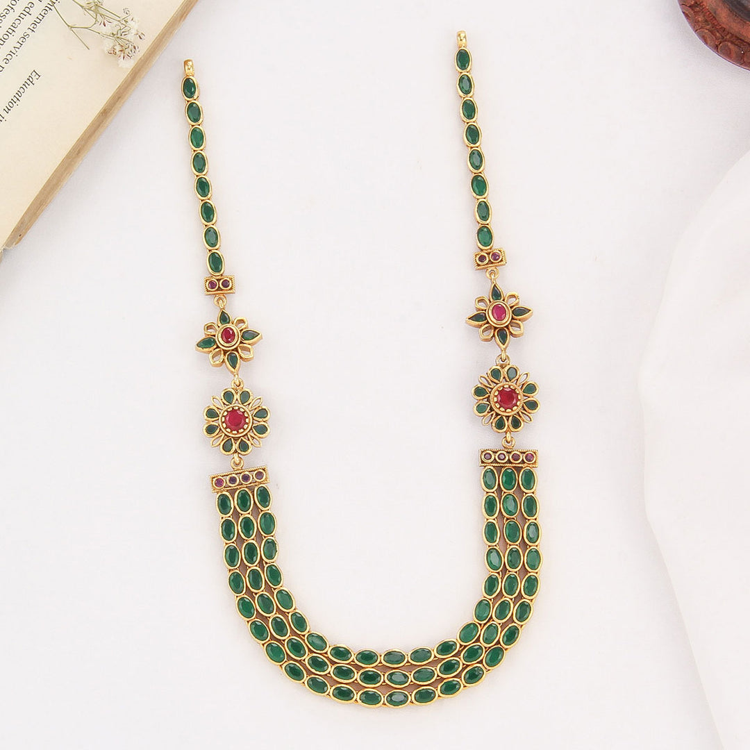 Dharuka Reversible Stone Necklace