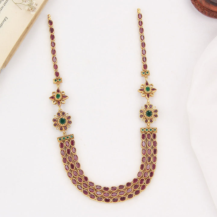 Dharuka Reversible Stone Necklace