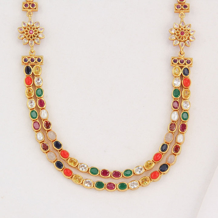 Shakshi Reversible Stone Necklace