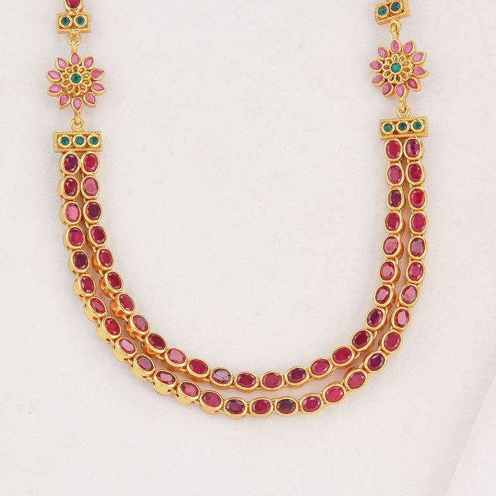 Shakshi Reversible Stone Necklace