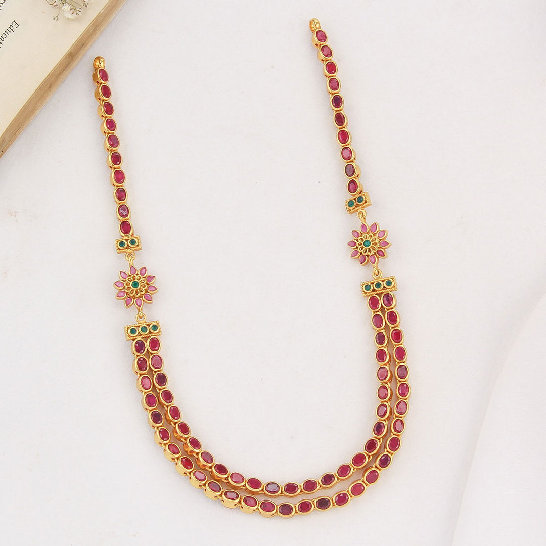 Shakshi Reversible Stone Necklace