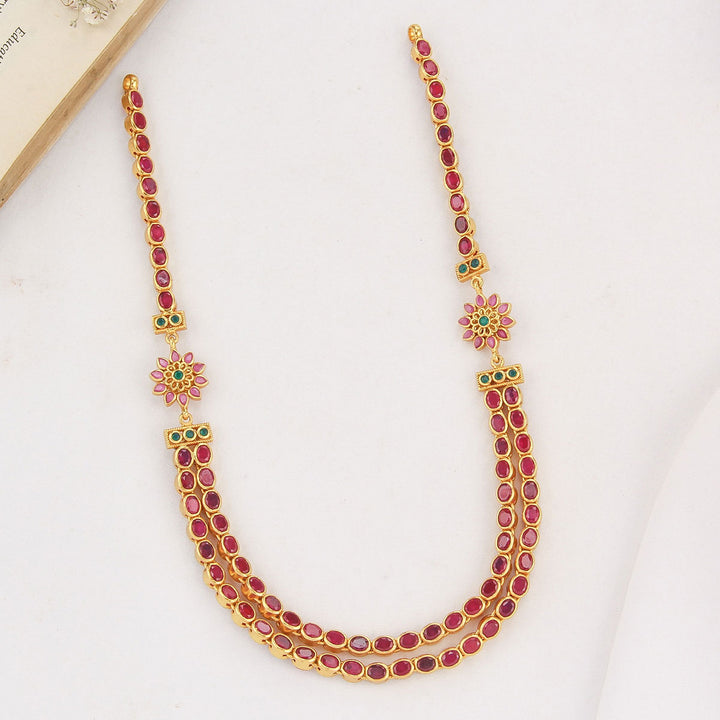 Shakshi Reversible Stone Necklace