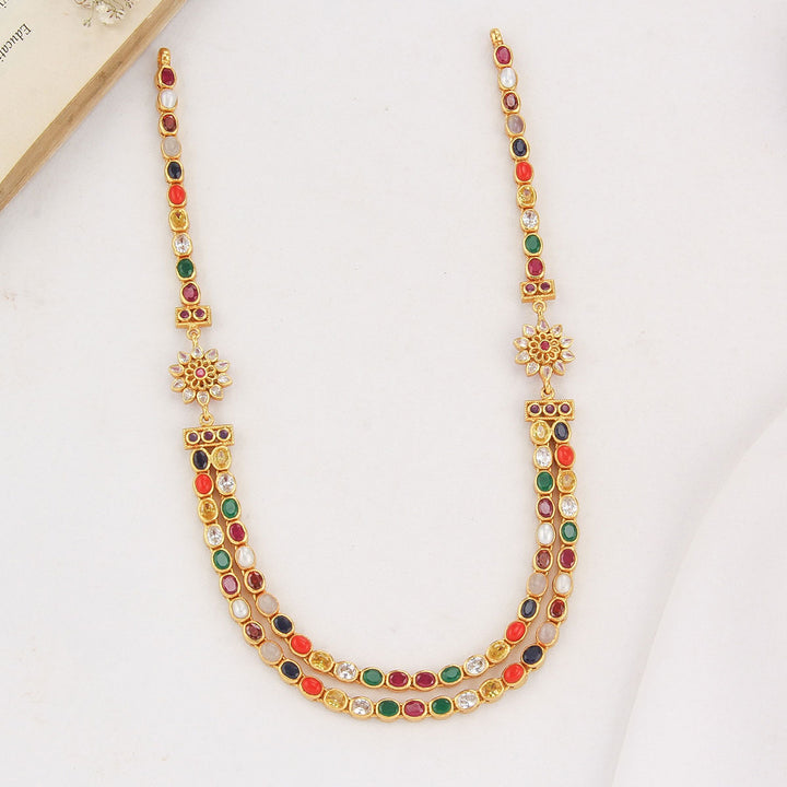 Shakshi Reversible Stone Necklace
