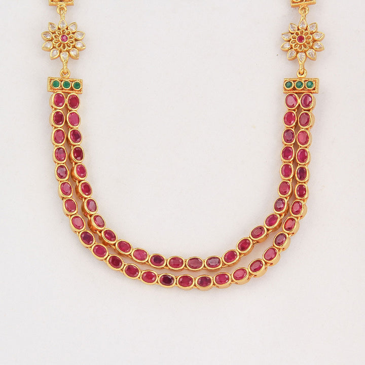 Renusha Reversible Stone Necklace