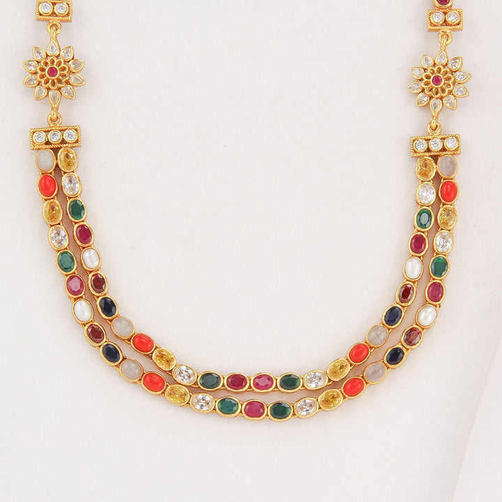 Renusha Reversible Stone Necklace