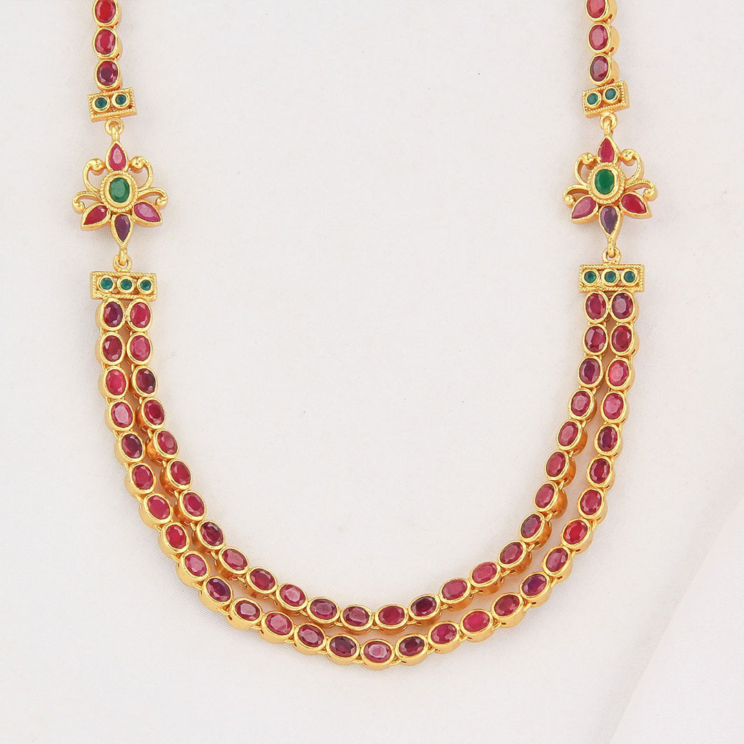 Shiviya Reversible Stone Necklace