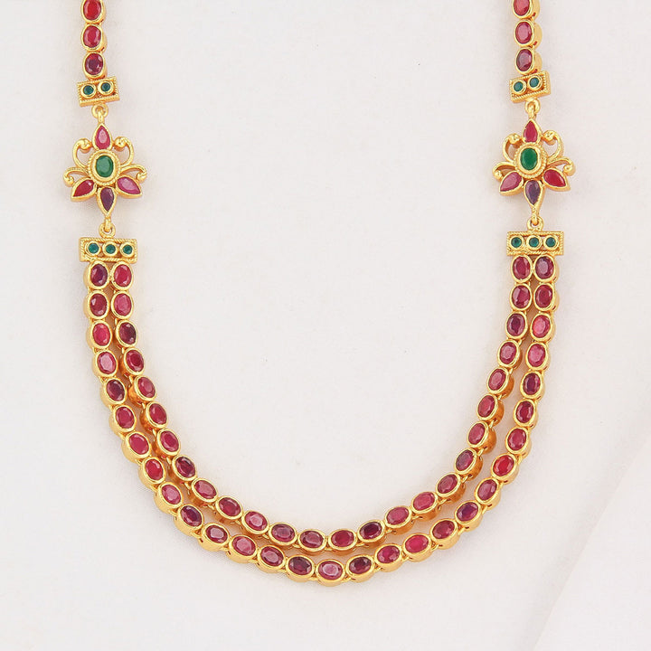Shiviya Reversible Stone Necklace