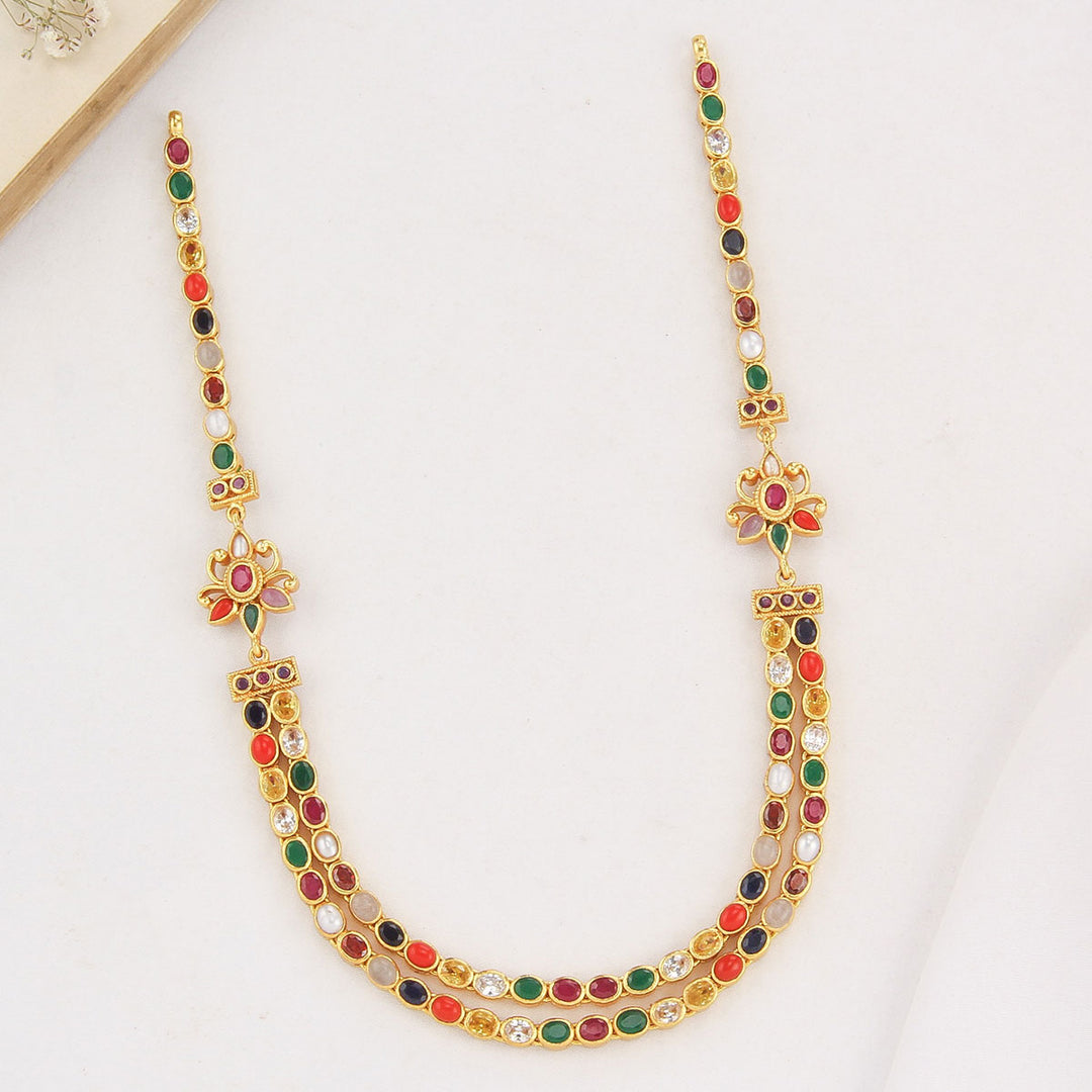 Shiviya Reversible Stone Necklace
