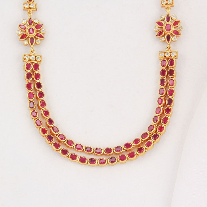 Saritha Reversible Stone Necklace