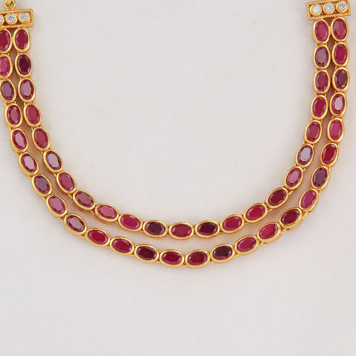 Iraanya Reversible Stone Necklace
