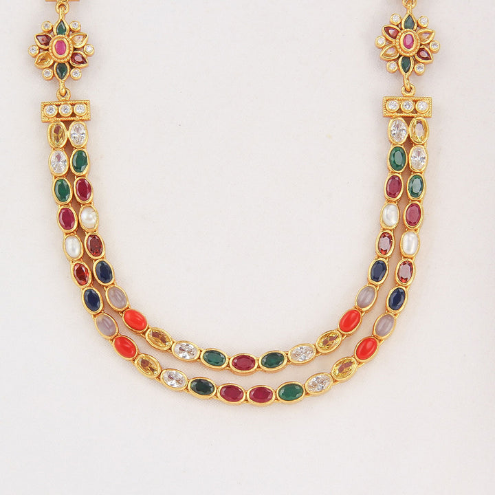 Iraanya Reversible Stone Necklace