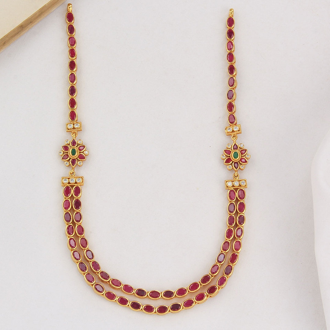 Iraanya Reversible Stone Necklace