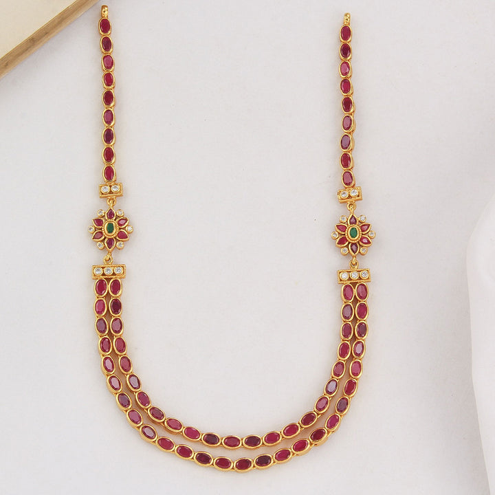 Iraanya Reversible Stone Necklace