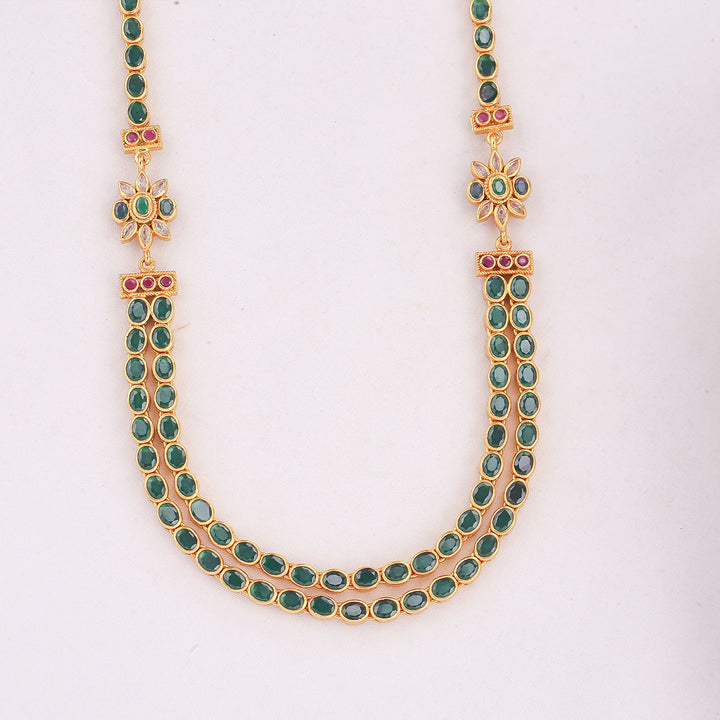 Dhitshiya Reversible Stone Necklace