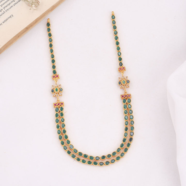 Dhitshiya Reversible Stone Necklace
