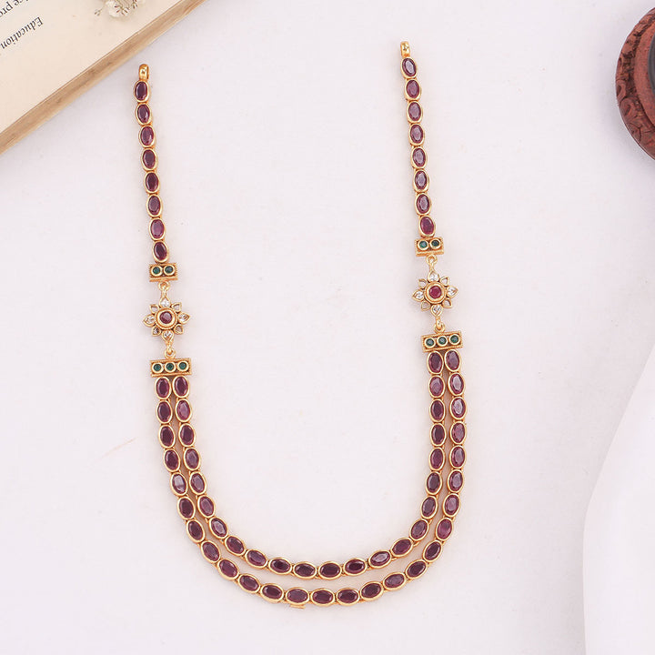 Alisha Reversible Stone Necklace
