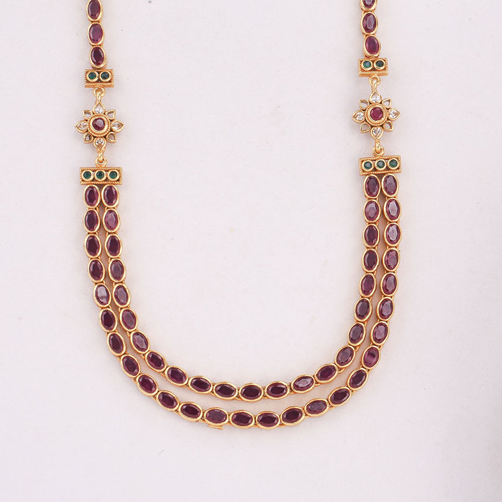 Alisha Reversible Stone Necklace