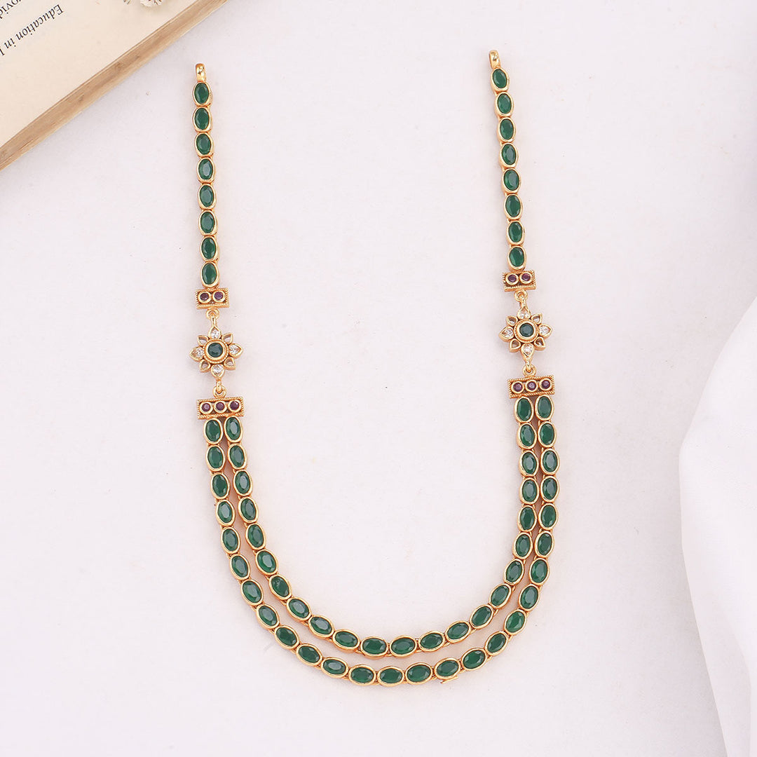 Alisha Reversible Stone Necklace