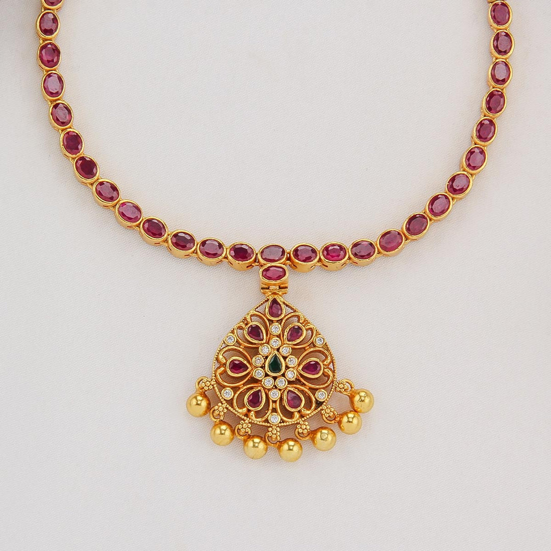 Fariha Reversible Short Necklace