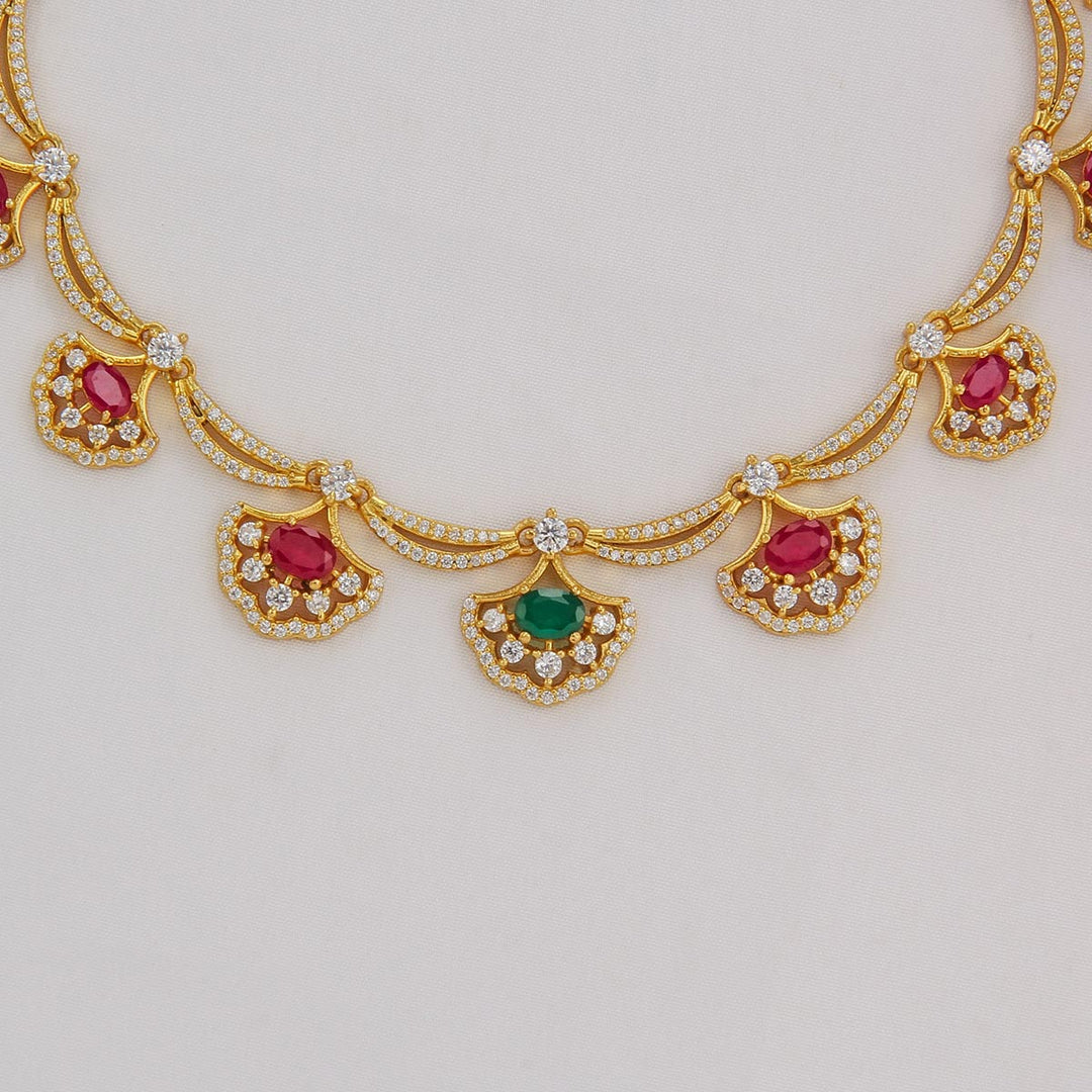 Vismaya Stone Short Necklace