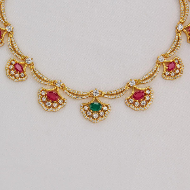 Vismaya Stone Short Necklace