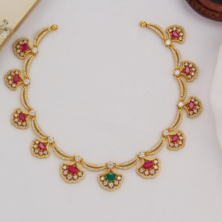 Vismaya Stone Short Necklace